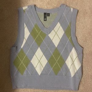 Garage Sweater Vest Top